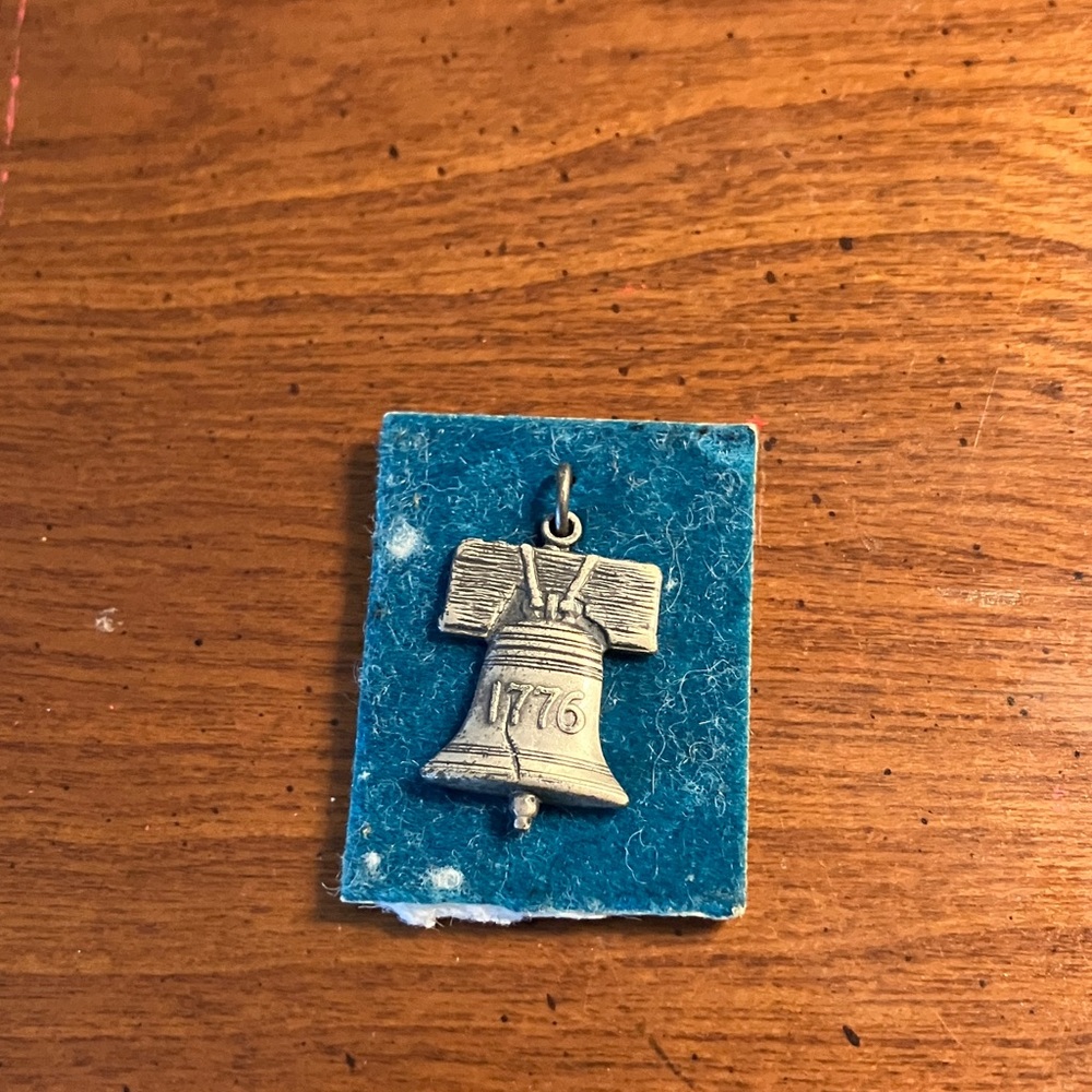 1776 Liberty Bell Charm Pendant